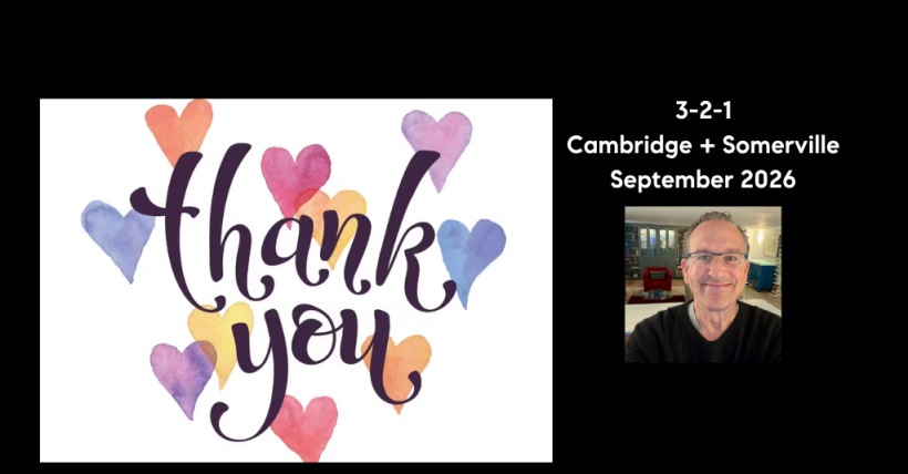 3-2-1 Cambridge + Somerville by Charles Cherney